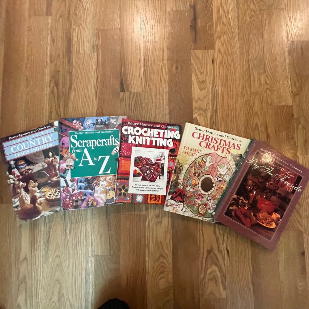 Better Homes and Gardens Craft Books Lot of 5